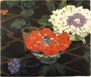 Flowers in a Jug : Margaret Preston : 1929 : Art Print Suitable for Framing