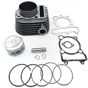 Motorcycle Styling 71mm Cylinder Head Gasket Piston Ring Pin Complete Set Fit for YFM250 YFM225 Timberwolf 250 Moto-4 ATV Parts