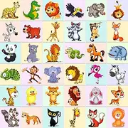 350+ Waterproof Temporary Tattoos for Kids, Animals, Insects, Sea Animals children's temporary tattoo toys, Boys GIrls Temporary Tattoos Stickers