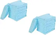 Abaodam 2sets Disposable Urine Pad Pee Pads for Adults Mattress Diapers Pads for Babies Changing Table Pad Portable Changing Pad Changing Mat White Pa Polymer 100pcs*2