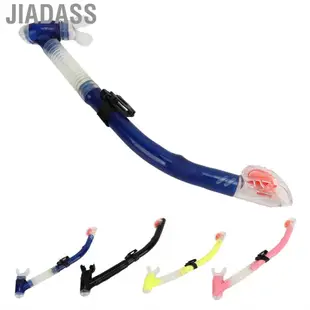 Jiadass 潛水乾式呼吸管 PVC 矽膠輕鬆呼吸輕便游泳愛好者裝備