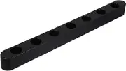 GREENADSCAPE Black Kwanzaa Candle Holder Retro Seven-Hole Plastic Candlestick for Holiday Parties Home Decor and Cultural Representation for Festive Gatherings