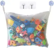 Bath Toy Storage Bath Toy Organiser Mesh Bath Toy Organiser Durable Design + 2 E