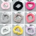 Womens Headband for Makeup Cosmetic Facial Shower Spa Elastic Towel Hair Band ♢