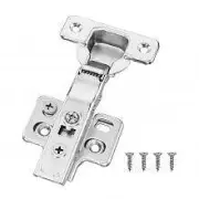 VEVOR Cabinet Door Hinges 40 Packs Full Overlay Soft Close for Frameless Type