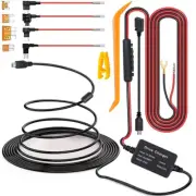 Dash Cam Hardwire Kit Mini Micro USB Charger Hard Wire Cable Fuse for Car DVR