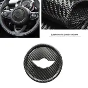 Black Steering Wheel Mark Cover Trim For 2019 Mini F54 F55 F56 F57 F60 (for: Mini)