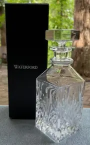 Waterford Crystal Tidmore Square Decanter New in Box