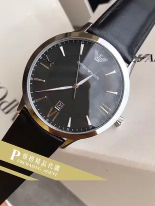 雅格時尚精品代購EMPORIO ARMANI 阿曼尼手錶AR11210 經典義式風格簡約腕錶 手錶