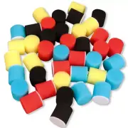 10Pcs Car Buffing Pad Polishing Sponge For Drill Kit Waxing Foam Polisher Tool