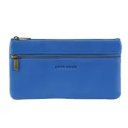 Pierre Cardin Ladies Womens Genuine Soft Leather Wallet Case Purse - Aqua