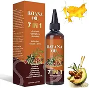Batana Oil for Hair Growth for Women & Men, 7-in-1 Liquid Batana Oil, with Rosemary Castor Oil Pumpkin Seed Oil, For All Hair Types, 120ML