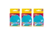3x Nuby Scrubbies Silicone Bath Time Body Cleaning Exfoliating Brush Assorted