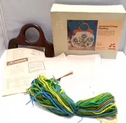 Jacobean Crewel Handbag By LeeWards Creative Crafts Center