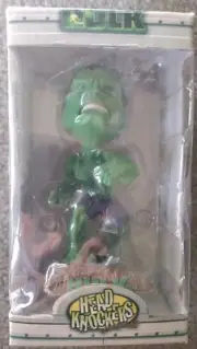 The Incredible Hulk Head Knockers 4" Hulk Mint Figure Neca 2003 In Open Box.