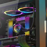 Antec VORTEX 240mm ARGB AIO Liquid CPU Cooler + ARGB Controller, EPDM High-Density Tubing, LGA 115x, 1200, 1700, 20xx, AM3, AM4
