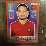 2022 Fifa World Cup Raphael Guerreiro Red Border Parallel Sticker