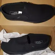 Vans Asher Canvas Black Black 9.5