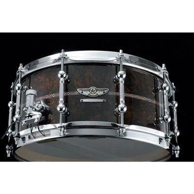 Tama TBWS1465S GCW STAR Reserve Snare Drum 3 Bubinga Walnut with Maple S.F.R