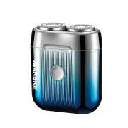 MARSKE Mini Electric Shaver Portable Men's Shaver IPX6 Washable Type-C Rechargeable Wet & Dry Compact Razor
