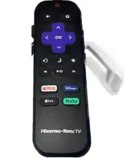 USED Genuine Roku Smart TV Remote Control TCL Onn Hisense Philips RCA Sanyo