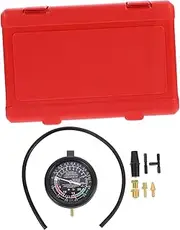 ULTECHNOVO 1Set Auto Vacuum Gauges Tool for Car Maintenance Precision Vacuum Testing Instrument with Protective Cover for Automotive Repair and Professional Use