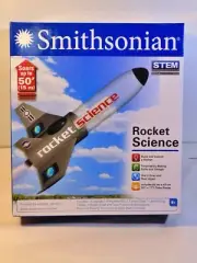 Smithsonian Rocket Science Kits Build & Launch a Rocket Reusable STEM 8+