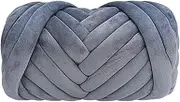 Chunky Cotton Yarn, Arm Knitting Yarn, Jumbo Giant Bulky Yarn for Arm Knitting Handmade DIY Throw Blanket Crafts Carpets, 1 Roll(20 Yards)