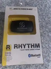 Scosche Rhythm Heart Rate Strap BLACK (BRAND NEW)