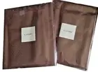 Natori European Euro Pillow Sham Shams 26x26 Treehouse Raisin Maroon Set of 2