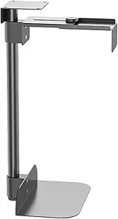 Under Desk PC Mount - Computer Case Desk Holder, Universal Use Wall or Under Desktop, Full Adjustable Motion, CPU Desktop Tower Computer Bracket, up to 15kg