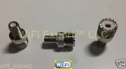 1 x F Female plug to UHF SO239 SO-239 Female RF coaxial Adapter RF Connector US