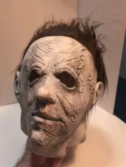 Scary Michael Myers Horror Mask Latex NEW Spooky Creepy Halloween Movie