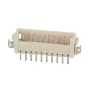 Pack of 4 DF13A-10P-1.25H(21) Connector Header Right Angle 1.25mm 10 position Su