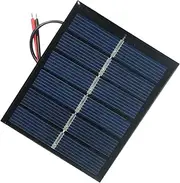 Portable Solar Panel | Small 2W Solar Charger Panels,Waterproof Energy Source, Sun Cell Module, Sun Epoxy Plate Charging Supplies for Outdoor Adventures