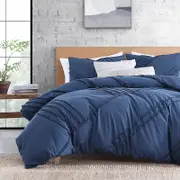Dkny Chenille Block Comforter Set, King