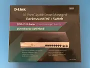 D-Link Gigabit Smart Managed Rackmount PoE+ Switch DGS-1210 Series