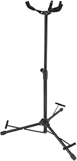kowaku Three-Headed Guitar Holder Stand for Electric And Acoustic Instruments, black Rubber head
