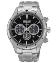 Seiko SRW035 SRW035P1 Mens Chronograph Watch WR100m NEW RRP $595.00