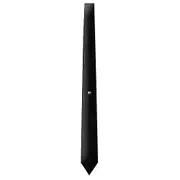 The Beatles Unisex Adult Apple Silk Logo Skinny Tie Black One Size