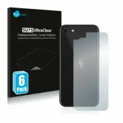 Apple iPhone SE 2 2020 (Back) , 6 x Transparent ULTRA Clear Screen Protector