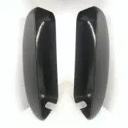 Pair Black Mirror Covers / Shells (LH & RH Side) for Peterbilt & Kenworth Trucks