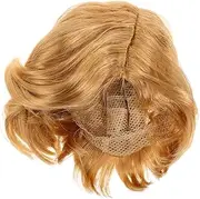 IWOWHERO Men's Short Wigs for Halloween Authentic Wig Comfortable Lace Front Toupee