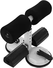 SUPVOX Portable Sit up Exercise Equipment: Situp Bar Assistance Device with 2 Strong Suction Cups - Adjustable Sit-up Bracket, with Foam Massage Roller for Ab Workouts, Sit-Ups