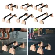 2 Pieces Push up Pushup Handles for Men Women Sturdy Stable Parallettes Bar for
