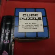 Vintage (1981) Cube Puzzle NO.95205--NEW IN THE BOX