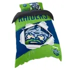 Canberra Raiders NRL SINGLE Bed Quilt Doona Duvet Cover Set Birthday GIFT