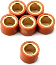 6PC PCX125 SH150 Variator Roller 7g 11g 12g 13g 16g Weights 20x15mm Fit For Hon PCX150 SH125 NES S-Wing125 Spa 125cc 4-Stroke(Ivory)