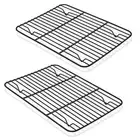 2 Pack Set Of Baking Rack Stainless Steel Cooling Non-stick Mini Racks Cooking