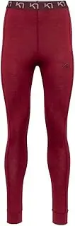 [Kari Traa] Klara High Waisted Base Layer Pants - 100% Merino Wool Thermal Pants